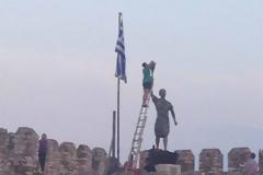 Ο πιο τολμηρός εθελοντής... του Δήμου Ναυπακτίας