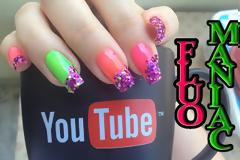 Φωσφορούχο και γκλιτεράτο σχέδιο για τα νύχια!