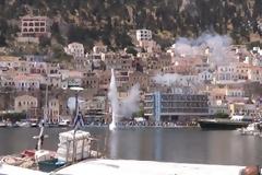 Κάλυμνος: Πρώτη Ανάσταση στη Κεντρική Πλατεία με δυναμίτες