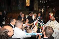 Ανάσταση στα Τρίκαλα με πυροτεχνήματα [Video & Photo]