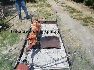 Φωτογραφία για Τον έψησαν και φέτος τον οβελία οι Τρικαλινοί