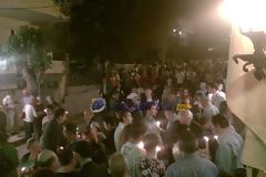 Ανάσταση στην Καλλιθέα Μυτιλήνης... παρουσία της Κατερίνας Γκαγκάκη...