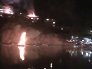 Φωτογραφία για H εντυπωσιακή Ανάσταση στη λίμνη του Αγίου Νικολάου [video]