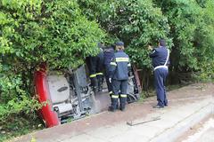 Τροχαιο έξω από το Πανεπιστημιακό Νοσοκομείο Ιωαννίνων