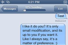 Message Send Percent:Cydia tweak new....μια διαφορετική αναφορά παράδοσης
