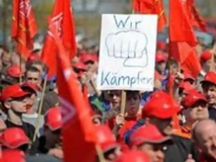 Φωτογραφία για Μαζική απεργιακή κινητοποίηση στη Γερμανία