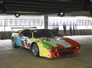 Φωτογραφία για Το M1 BMW Art Car του Andy Warhol