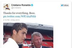 ΤΟ... «ΕΥΧΑΡΙΣΤΩ» ΤΟΥ ΡΟΝΑΛΝΤΟ ΣΤΟΝ ΣΕΡ ΑΛΕΞ! *ΡΗΟΤΟ*