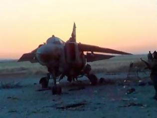 Φωτογραφία για Σύροι αντάρτες κατέρριψαν μαχητικό αεροσκάφος