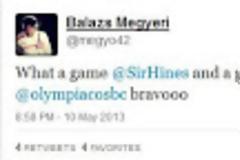 Τα συγχαρητήρια του Μέγιερι σε Ολυμπιακό και Χάινς...