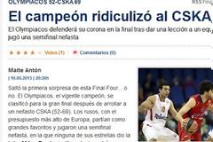 «ΧΩΣΙΜΟ» ΣΤΗΝ ΤΣΣΚΑ, ΑΠΟΘΕΩΣΗ ΓΙΑ ΘΡΥΛΟ ΑΠΟ ΤΑ ΙΣΠΑΝΙΚΑ ΜΜΕ!