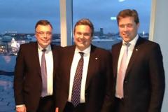 Στο συμβούλιο αρχηγών της Συμμαχίας των Ευρωπαίων Αντιφεντεραλιστών Μεταρρυθμιστών και Συντηρητικών, ο Π. Καμμένος