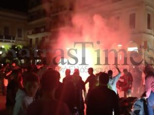 Φωτογραφία για Πάτρα: Το ερυθρόλευκο ''μεθύσι'' και η επίθεση στον σύνδεσμο του Παναθηναϊκού - Δείτε τα βίντεο!