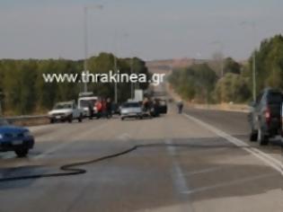 Φωτογραφία για Ένας νεκρός και δύο τραυματίες σε τροχαίο