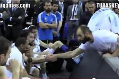 H σπουδαιότερη -backstage- στιγμή του μεγάλου Βασίλη Σπανούλη!