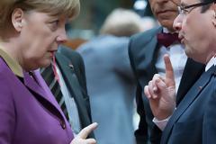Eurozone crisis sees Franco-German axis crumbling