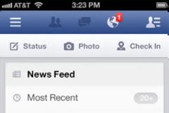 Facebook  app update  AppStore