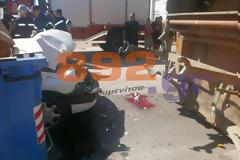 Σοβαρό ατύχημα με σκουπιδιάρα του Δήμου Ηγουμενίτσας