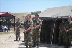 Αγιασμός στο Λόχο Μηχανικού της 16ης Μεραρχίας Πεζικού