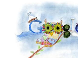 Φωτογραφία για Πάτρα: H ζωγραφιά της Αναστασίας που «κέρδισε» τη Google