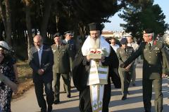 Επίσημη υποδοχή λειψάνου Αγίου Γεωργίου Τροπαιοφόρου στο Στρατόπεδο 