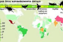 Ορεκτικό με σκαθάρια, ψωμί με μυρμήγκια και γλυκό με ακρίδες