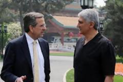 Ο Π.Γιαννάκης προπονητής της Εθνικής Κίνας με τον Πρωθυπουργό