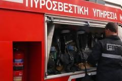 Φωτιά σε μικρό λεωφορείο ιδιωτικής εταιρείας στη Λάρνακα