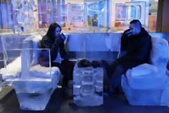 Μια παγωμένη καφετέρια στην έρημο!