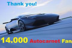14.000 Autocarnet fans!