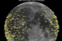 Μετεωρίτης προσέκρουσε στην επιφάνεια της Σελήνης