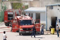 Βόλος: Φωτιά σε αποθήκη με ξύλα