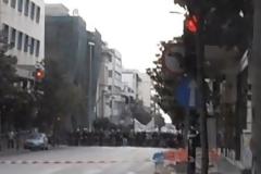 Πάτρα: Στη πλατεία Όλγας οι αντιεξουσιαστές - Προσαγωγή δύο ατόμων