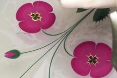 Εκπληκτική ζωγραφική λουλουδιών στο νερό! [Video]