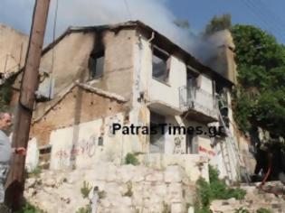 Φωτογραφία για Πάτρα: Υπό πλήρη έλεγχο τέθηκε η πυρκαγιά σε ακατοίκητο διώροφο κτίριο