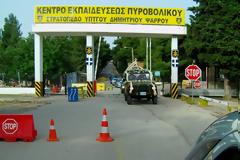 Αξιωματικοί και οπλίτες του ΚΕΠΒ στην Υποδοχή Ιεράς Εικόνας Παναγίας Γοργουπηκόου Αγίου Όρους στη Θήβα