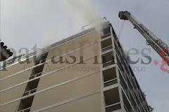 Βίντεο από τη φωτιά στο ξενοδοχείο 