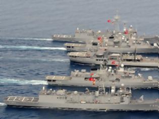 Φωτογραφία για Τουρκική άσκηση επίδειξη δύναμης στο Αιγαίο - Ισχυρή ναυτική και αεροπορική παρουσία