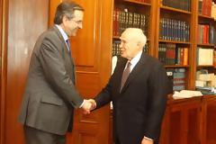 Σαμαράς σε Παπούλια: Η Ελλάδα επιστρέφει δυναμικά