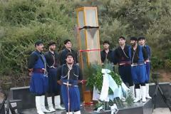 ''Ο στύλος του Γολογθά ...''Εδώ έδεναν τους Πατριώτες και τους εκτελούσαν οι Ναζί !