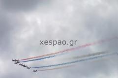 Πολύχρωμος ο ουρανός της Πάτρας! - Φαντασμαγορική επίδειξη από τα Red Arrows - Δείτε φωτο