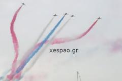 Πολύχρωμος ο ουρανός της Πάτρας! - Φαντασμαγορική επίδειξη από τα Red Arrows - Δείτε φωτο-video