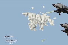 Υπερπτήση Τούρκικων F-4 πάνω απο το Αγαθονήσι ...Συναγερμός και καταδίωξη απο τα Ελληνικά F-16!