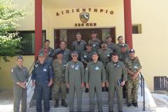 ΕΠΙΣΚΕΨΗ ΑΝΤΙΠΡΟΣΩΠΕΙΑΣ ΤΗΣ Λ.ΕΦ.Ε.Δ. ΝΟΜΟΥ ΧΑΛΚΙΔΙΚΗΣ ΚΑΙ ΤΗΣ Λ.ΕΦ.Ε.Δ. ΣΤΗΝ 350 Π.Κ.Β