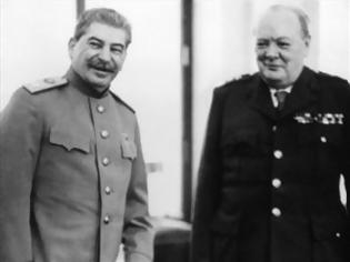Φωτογραφία για Μια βραδιά κρασοκατάνυξης μεταξύ Στάλιν και Τσώρτσιλ