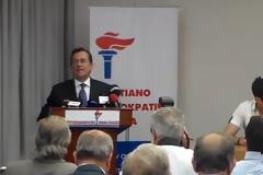 Παρουσίαση χριστιανοδημοκρατικού κόμματος Ελλάδος. Δείτε το βίντεο