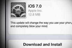 Περισσότερες λεπτομέρειες σχετικά με τον επίπεδο επανασχεδιασμό του  ios 7