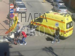 Φωτογραφία για Πεζός τραυματίστηκε στο κεφάλι έξω από τα KTΕΛ Πύργου