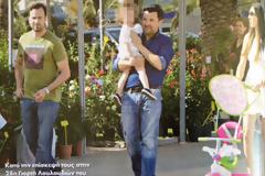 Γ. Λιανός: Με την εντυπωσιακή σύζυγό του στην ανθοκομική έκθεση της Βάρκιζας!