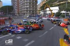 Απίστευτη καραμπόλα στο Μονακό!